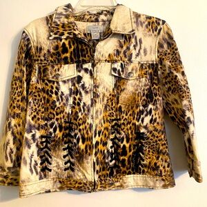 Women’s Cheetah Print Blazer